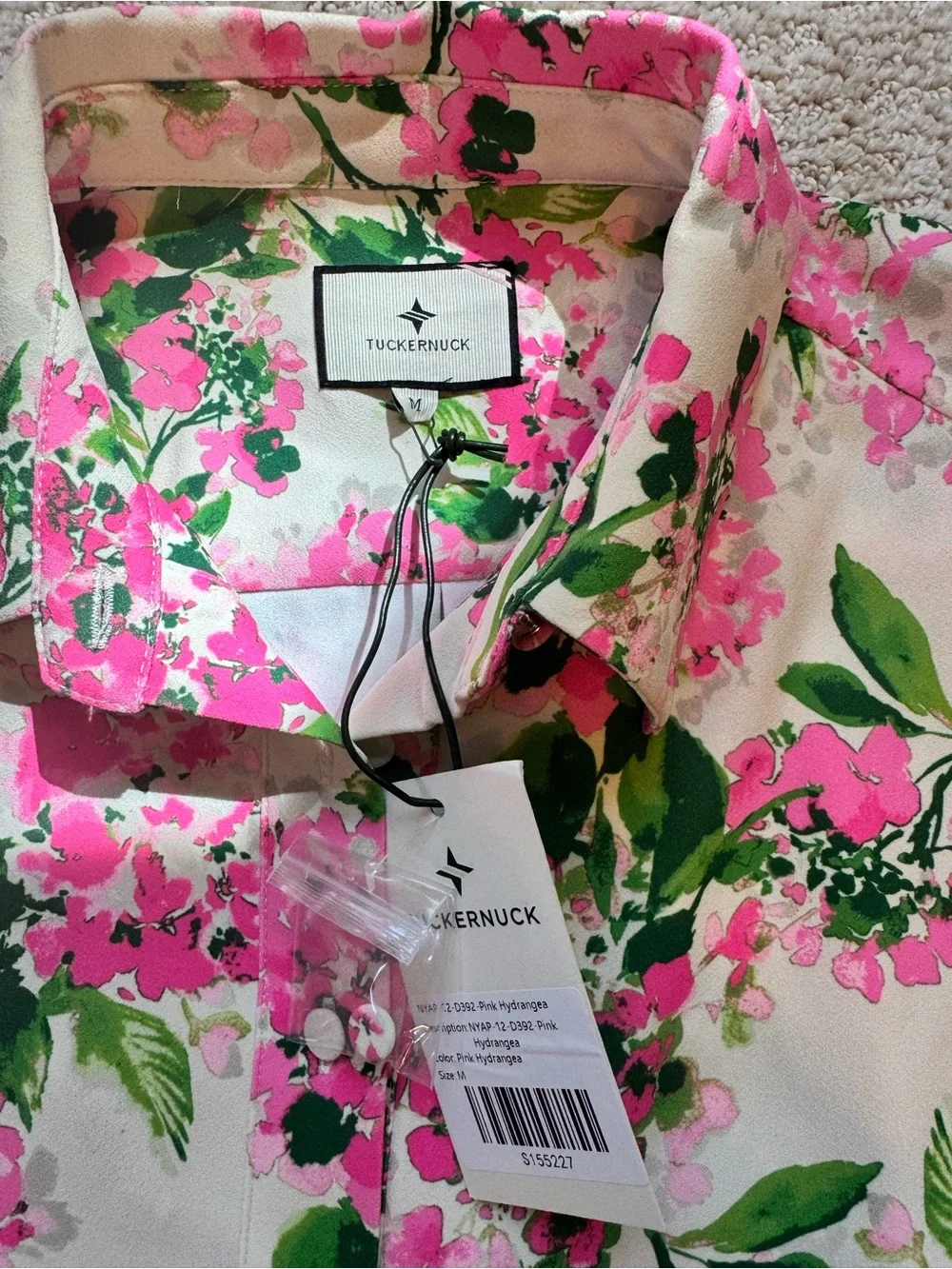 Tuckernuck Pink Hydrangea Shift Dress - Picture 2 of 3